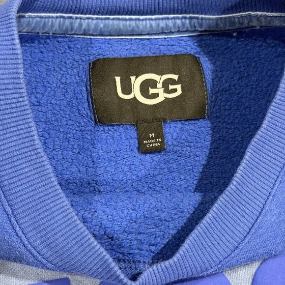 Women’s UGG Aryia Cropped Pullover Sweatshirt Sz M - Picture 4 of 4